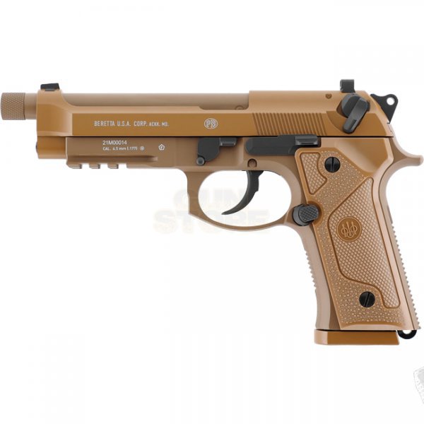 Beretta M9A3 Blow Back Full Metal Co2 4.5mm BB - Dark Earth