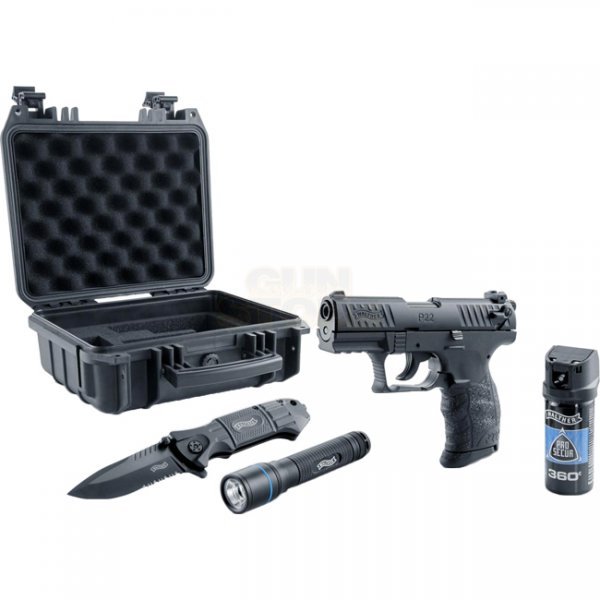 Walther P22Q 9mm P.A.K. Ready 2 Defend Set