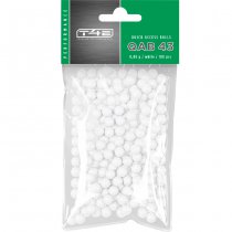 T4E .43 cal Performance QAB 43 Balls 0.88g 100rds - White