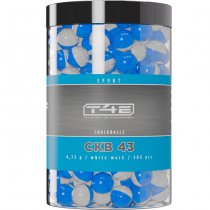 T4E .43 cal Sport CKB 43 Chalk Balls 0.73g 500rds - White