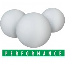 T4E .50 cal Performance QAB 50 Balls 1.36g 100rds - White