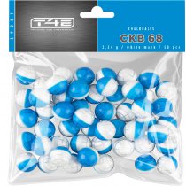 T4E .68 cal Sport CKB 68 Chalk Balls 2.34g 50rds - White