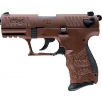 Walther P22Q Chocolate Edition 9mm P.A.K.