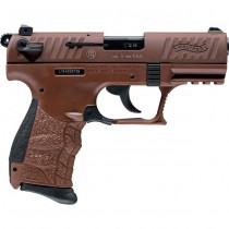 Walther P22Q Chocolate Edition 9mm P.A.K. 2